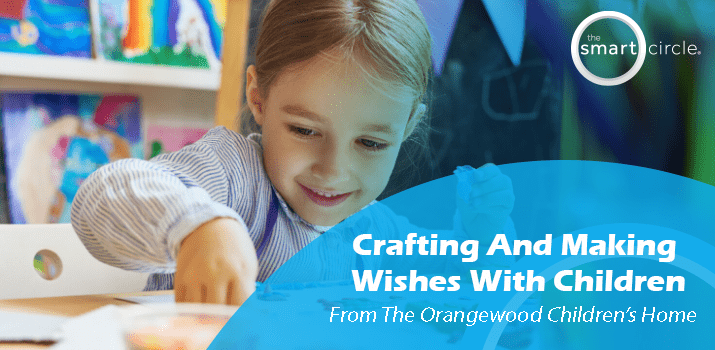 Doing Crafts And Making Wishes With Kids From Orangewood